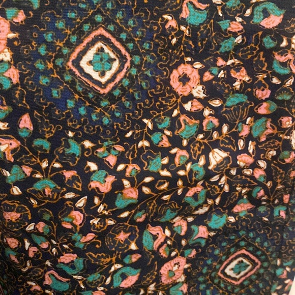 NWOT! J.CREW Navy Tropical Floral Ankle Crop Skimmer Trouser Pants 0 - Picture 4 of 9